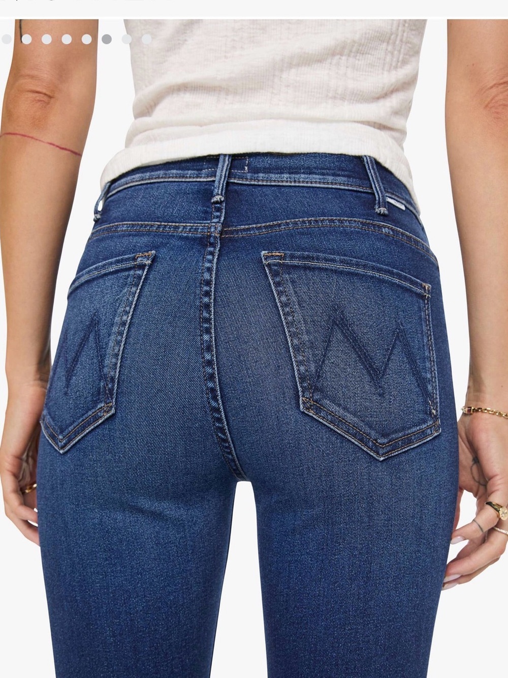 MOTHER THE HUSTLER ANKLE - in CORNER PIECE size 27 - Picture 7 of 16